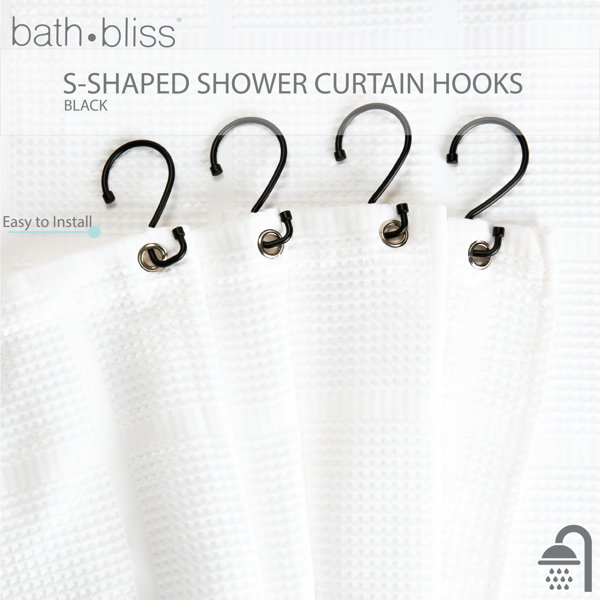 Bath Bliss Shower Curtain Hooks & Reviews Wayfair